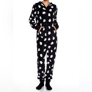 Hooded Ghost Pajama Jumpsuit
